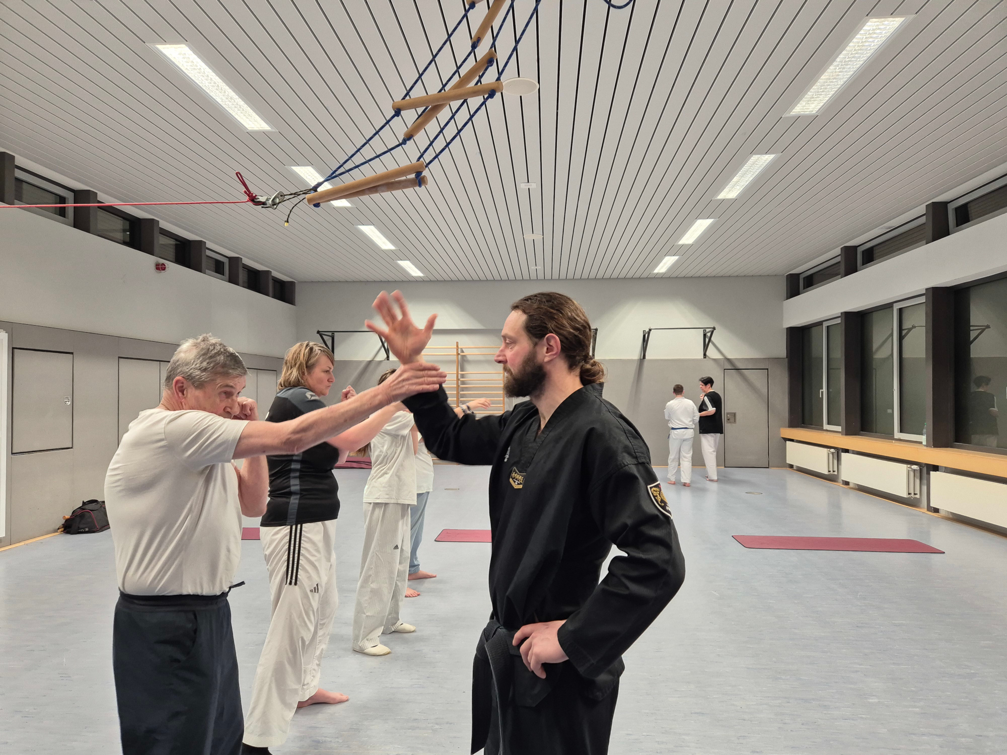 René und Andi prüfen ihre Schüler