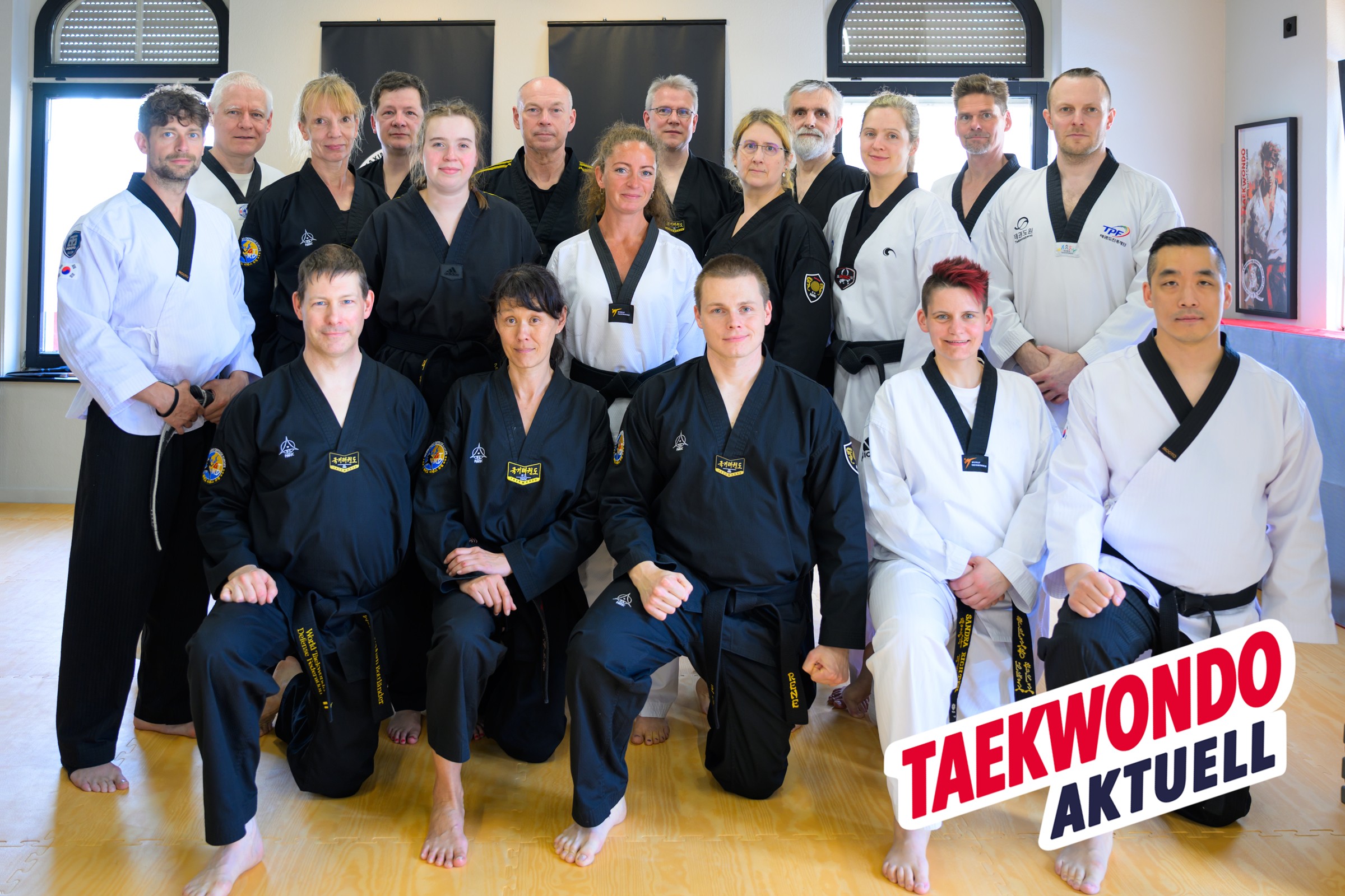 René beim TKDD Master Seminar im Black Belt Center, Nackenheim